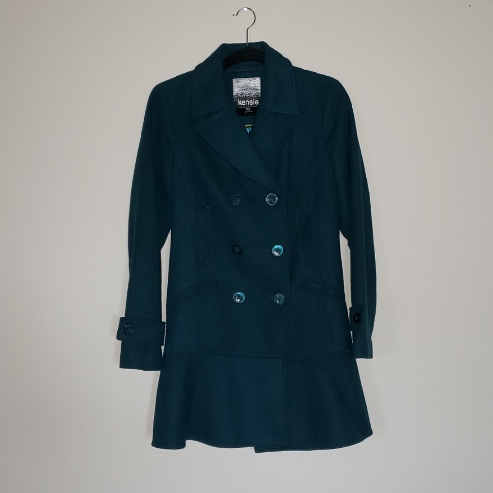 Kensie Teal/Green Coat